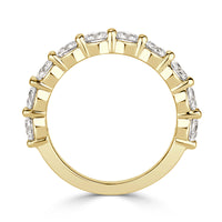2.00ct Round Brilliant Cut Diamond Wedding Band in 18k Yellow Gold