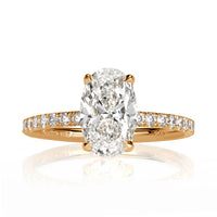 2.49ct Oval Cut Diamond Engagement Ring