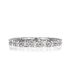 1.50ct Oval Cut Diamond Eternity Band in Platinum
