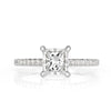 1.60ct Princess Cut Diamond Engagement Ring