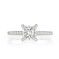 1.60ct Princess Cut Diamond Engagement Ring