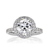 2.90ct Round Brilliant Cut Diamond Engagement Ring