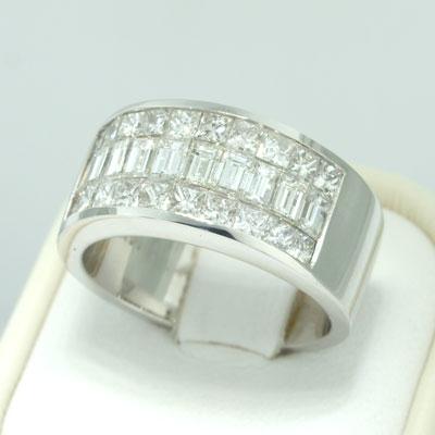 2.80ct Princess Cut Diamond Ring