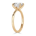 2.02ct Old Mine Cut Diamond Engagement Ring