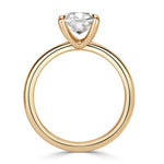 2.02ct Old Mine Cut Diamond Engagement Ring