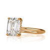 3.10ct Emerald Cut Diamond Engagement Ring