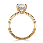 3.10ct Emerald Cut Diamond Engagement Ring