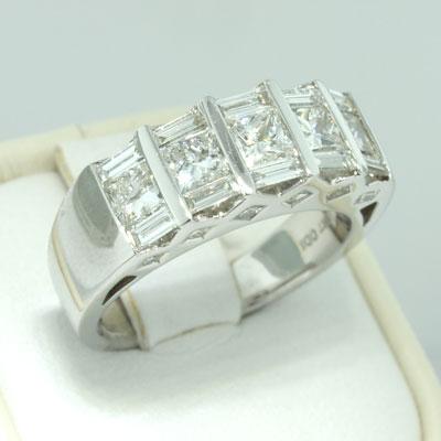 2.20ct Baguette Cut Diamond Ring