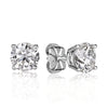 2.00ct Round Brilliant Cut Diamond Stud Earrings