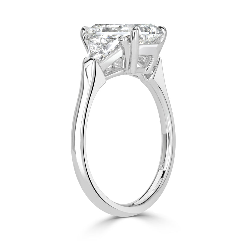 3.15ct Radiant Cut Diamond Engagement Ring