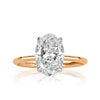 2.60ct Oval Cut Diamond Engagement Ring