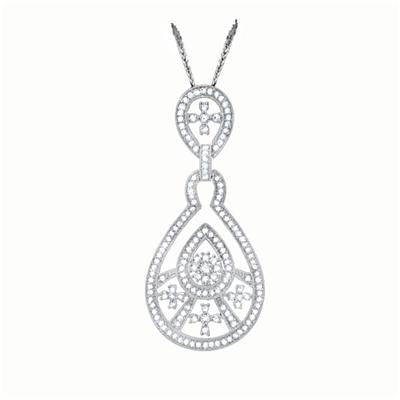 0.70ct Round Brilliant Cut Diamond Pendant