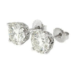 5.67ct Brilliant Round Diamond Stud Earrings