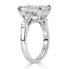 5.89ct Emerald Cut Diamond Engagement Ring