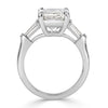 5.89ct Emerald Cut Diamond Engagement Ring